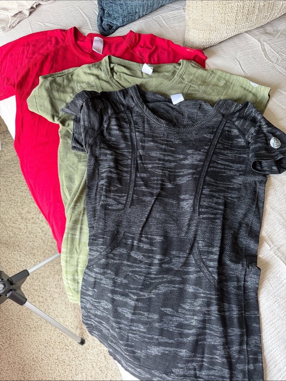 Women’s Equestrian Short Sleeve Active Top - Black Heather